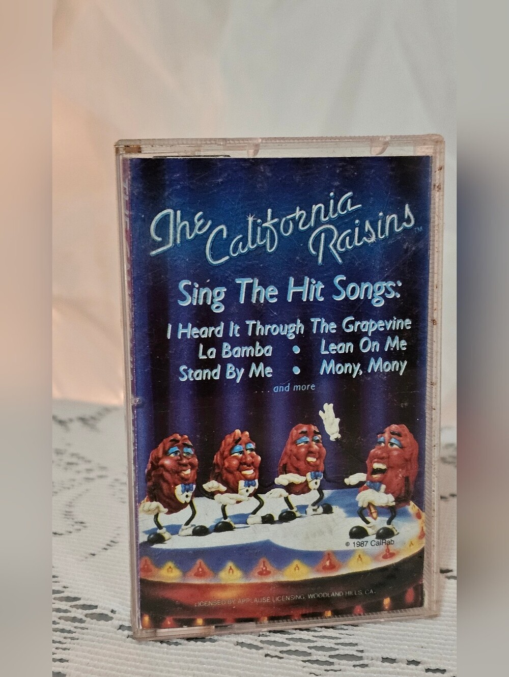 The California Raisins Vintage Cassette